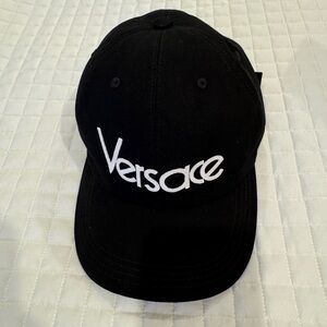 Versace Black and White Logo Cap size 57